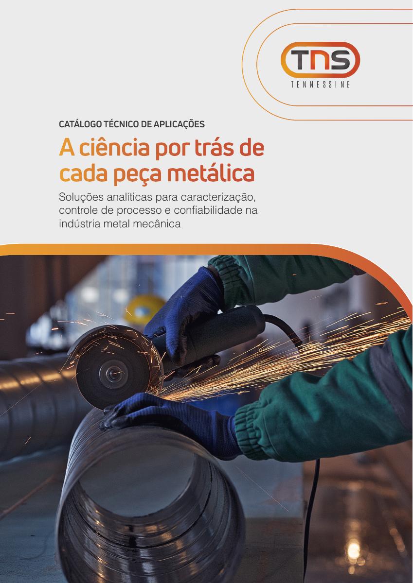 Capa do catálogo técnico: A ciência por trás de cada peça metálica